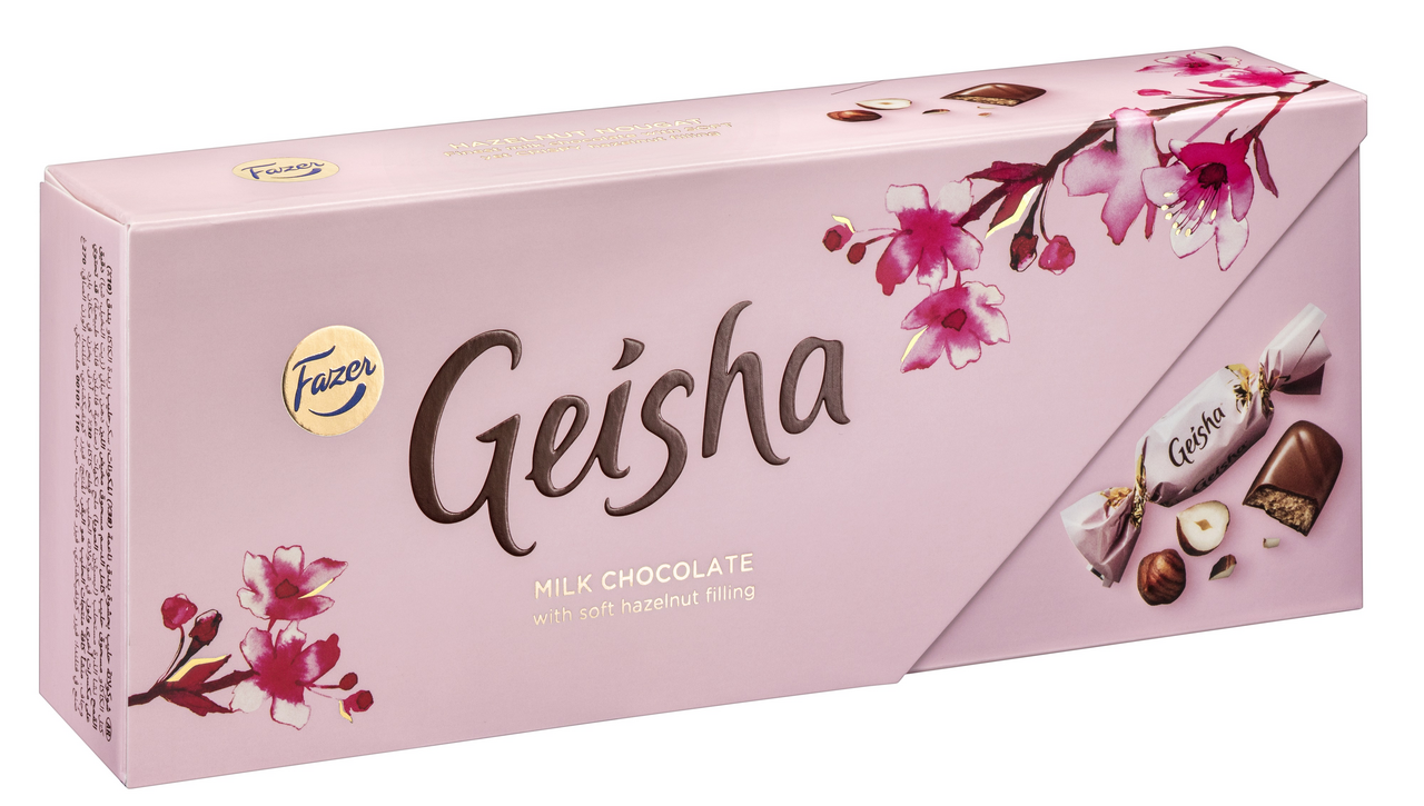 Fazer Geisha Pralinky mléčná čokoláda 228 g
