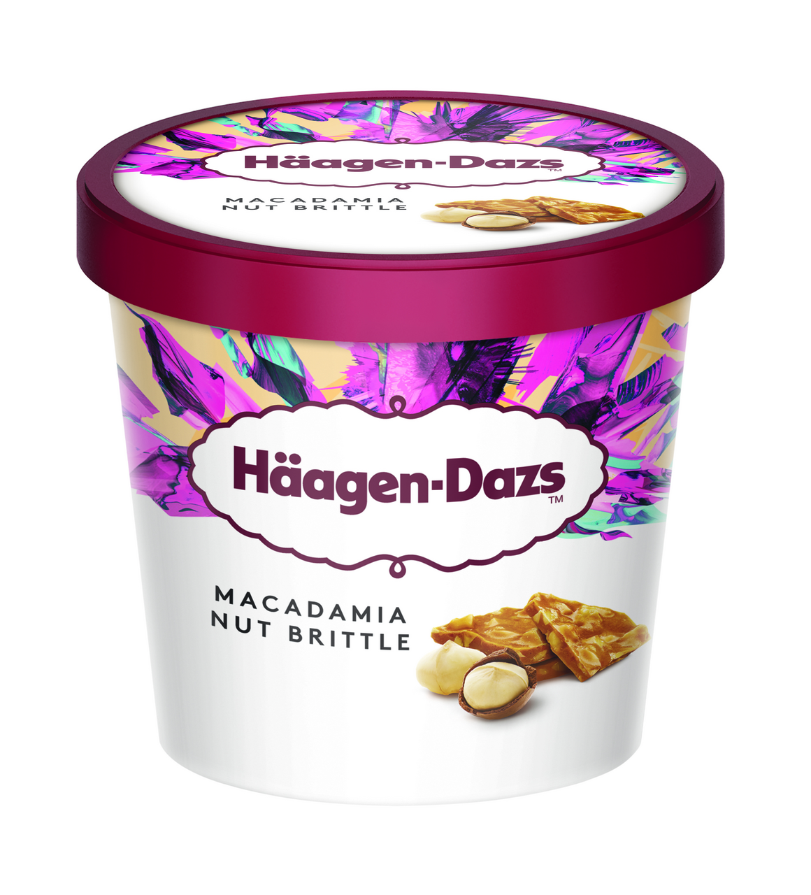 Häagen-Dazs Makadamové ořechy mraž. 24 x 95 ml